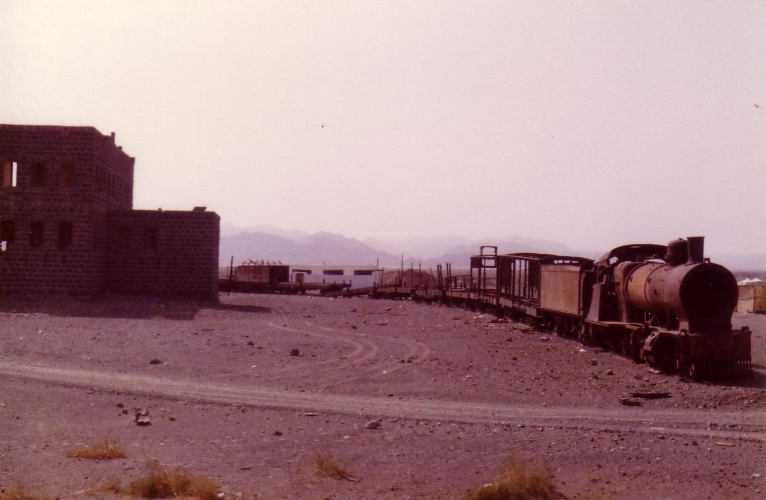 Hejaz Railway train at Al Buwayr