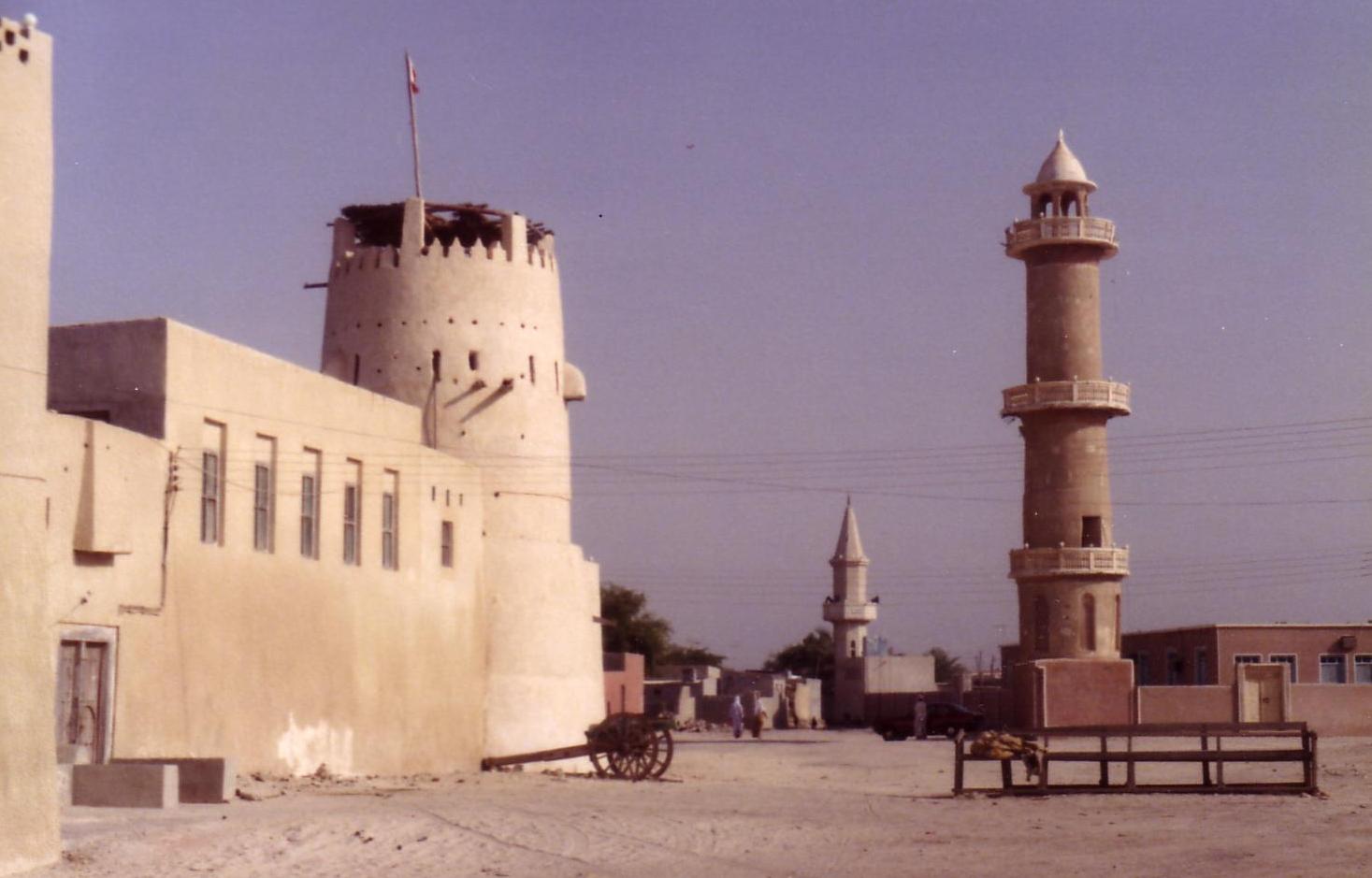 Umm Al Quaiwain fort and mosque