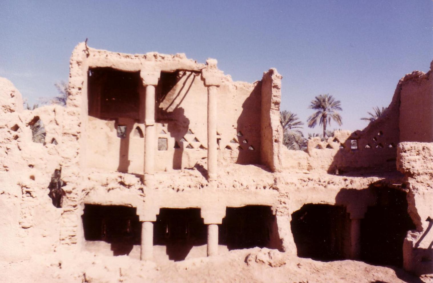 Ruined house in Al Diriyah