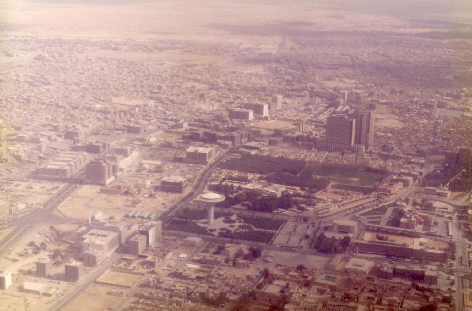 Riyadh aerial view