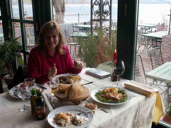 Ohrid lunch