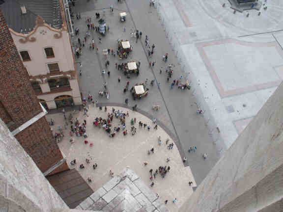 Square from tower