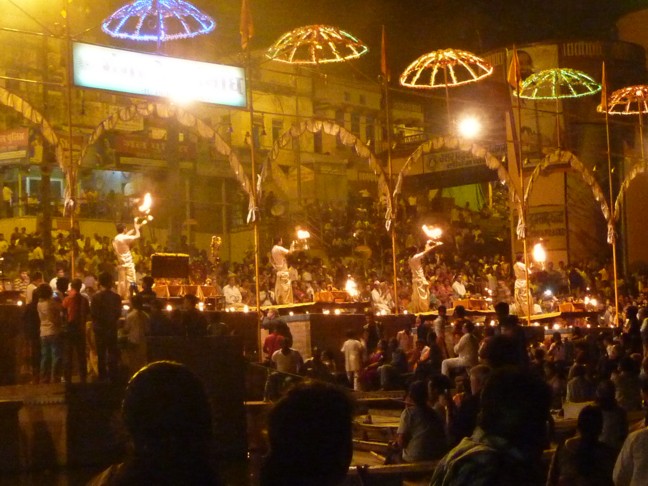 Ganga Aarti ceremony Varanasi