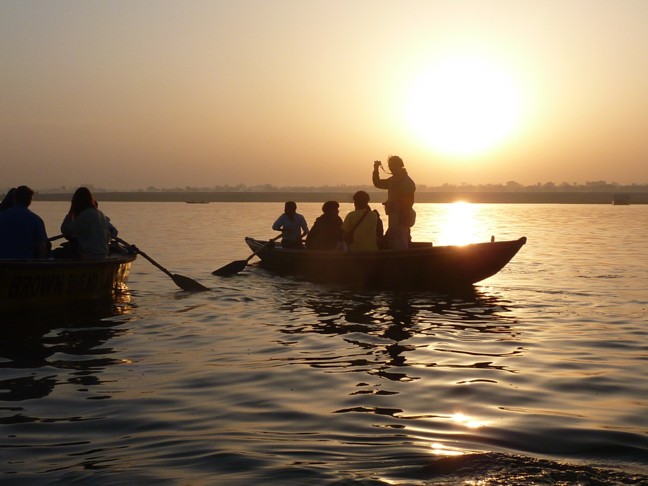 Ganges sunrise Varanasi