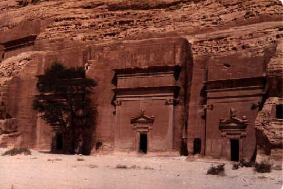 Madain Salih Nabatean tombs