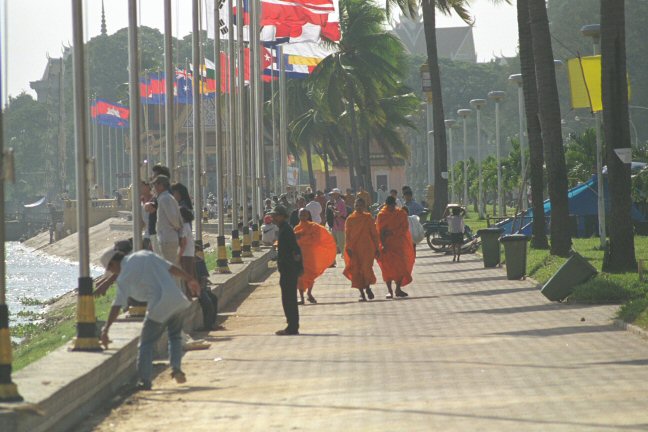 Phnom Penh riverfront