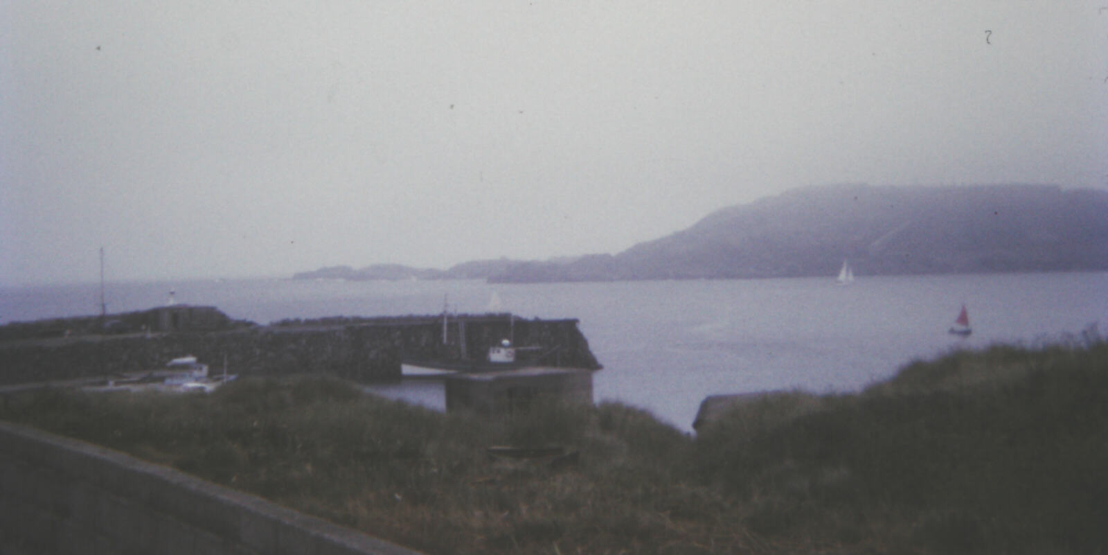 The harbour at Alderney, Channel Islands