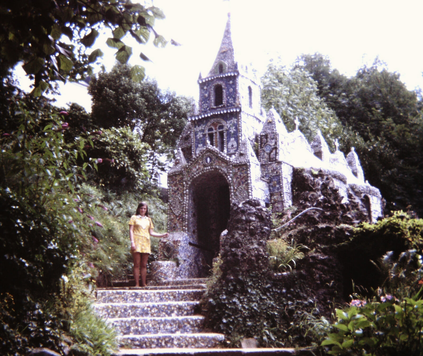 The Little Chapel in Les Vauxbelets valley, Guernsey