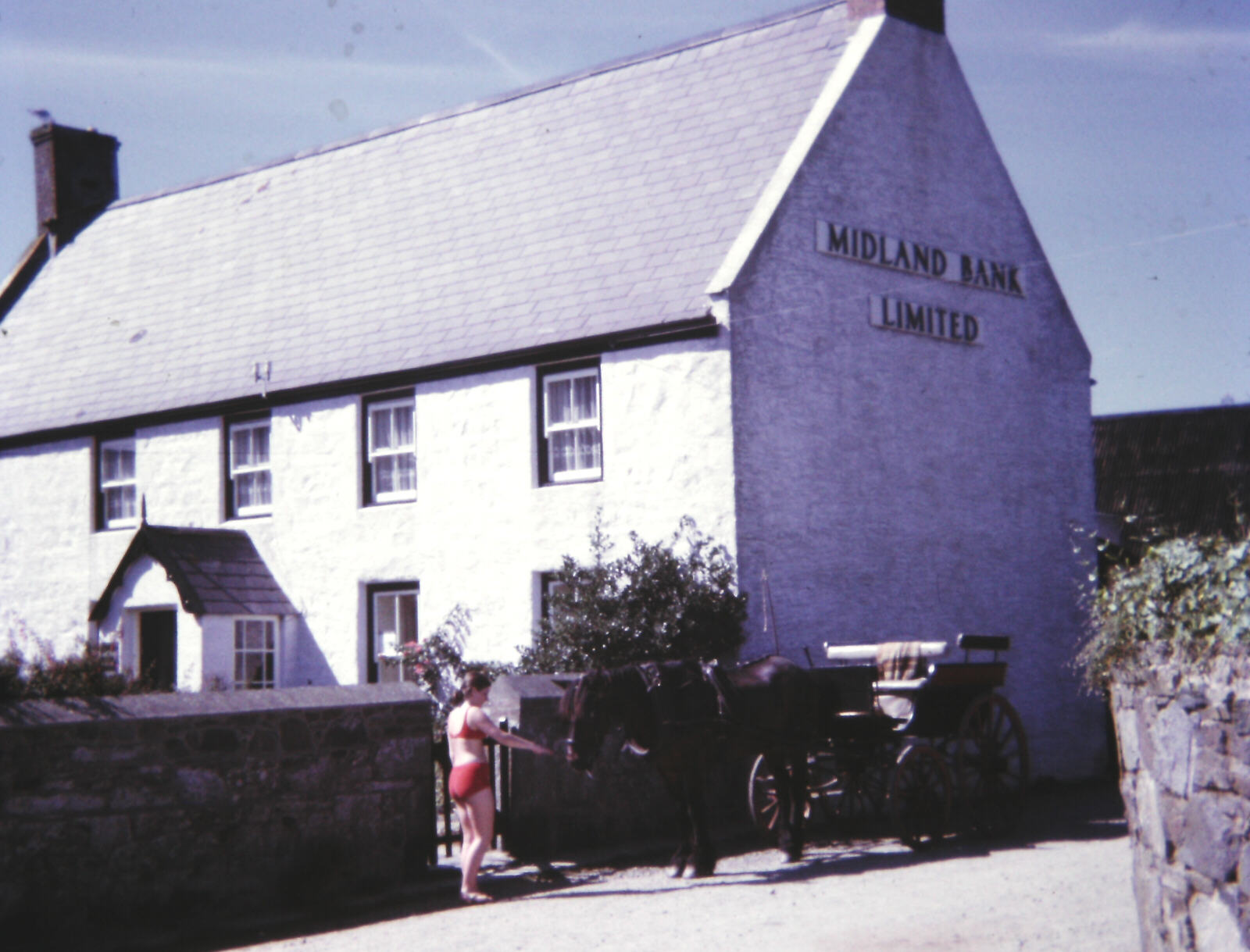 A horse and carriage on Sark, Channel Islands