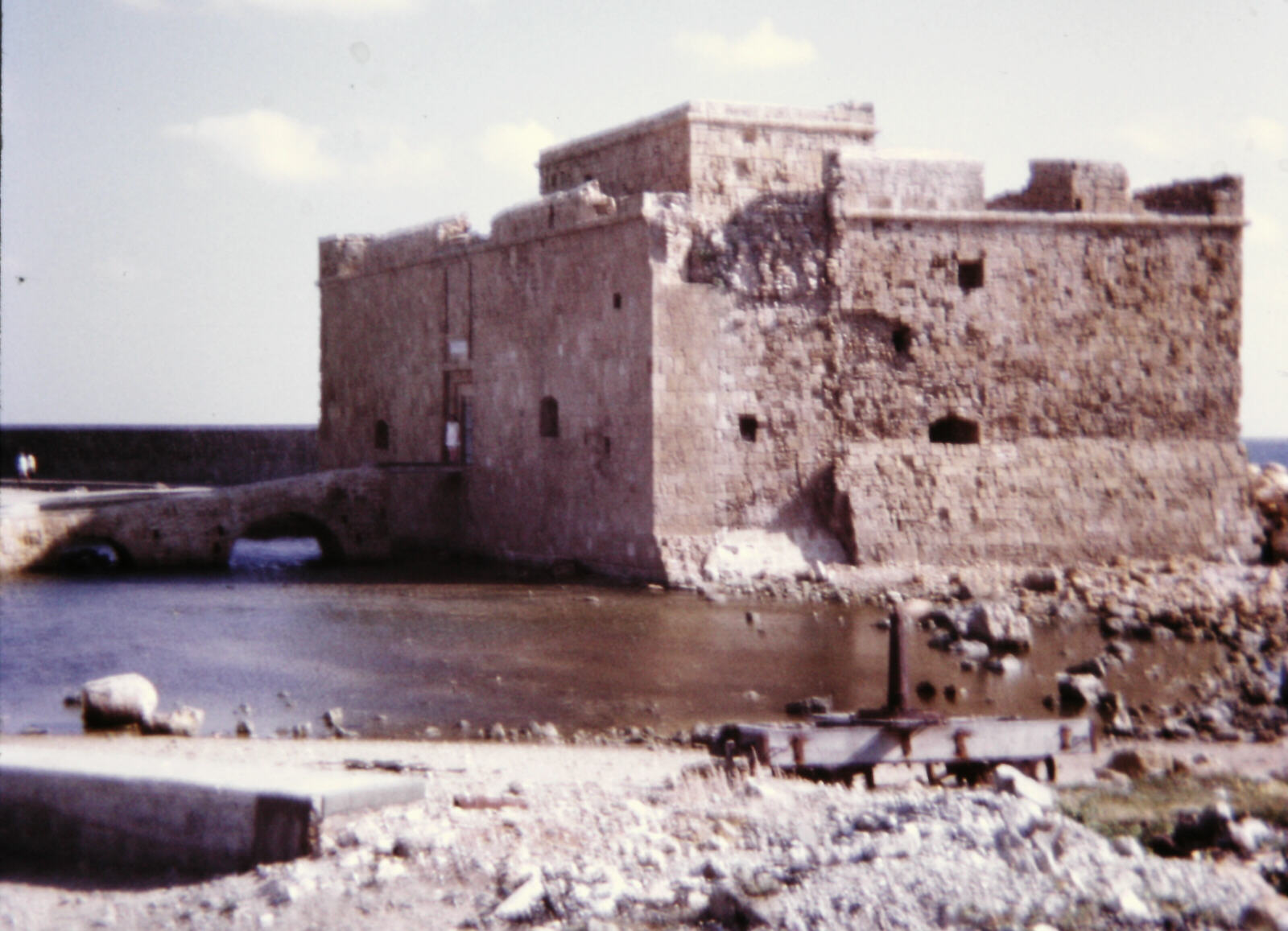 The castle at Paphos, Cyprus