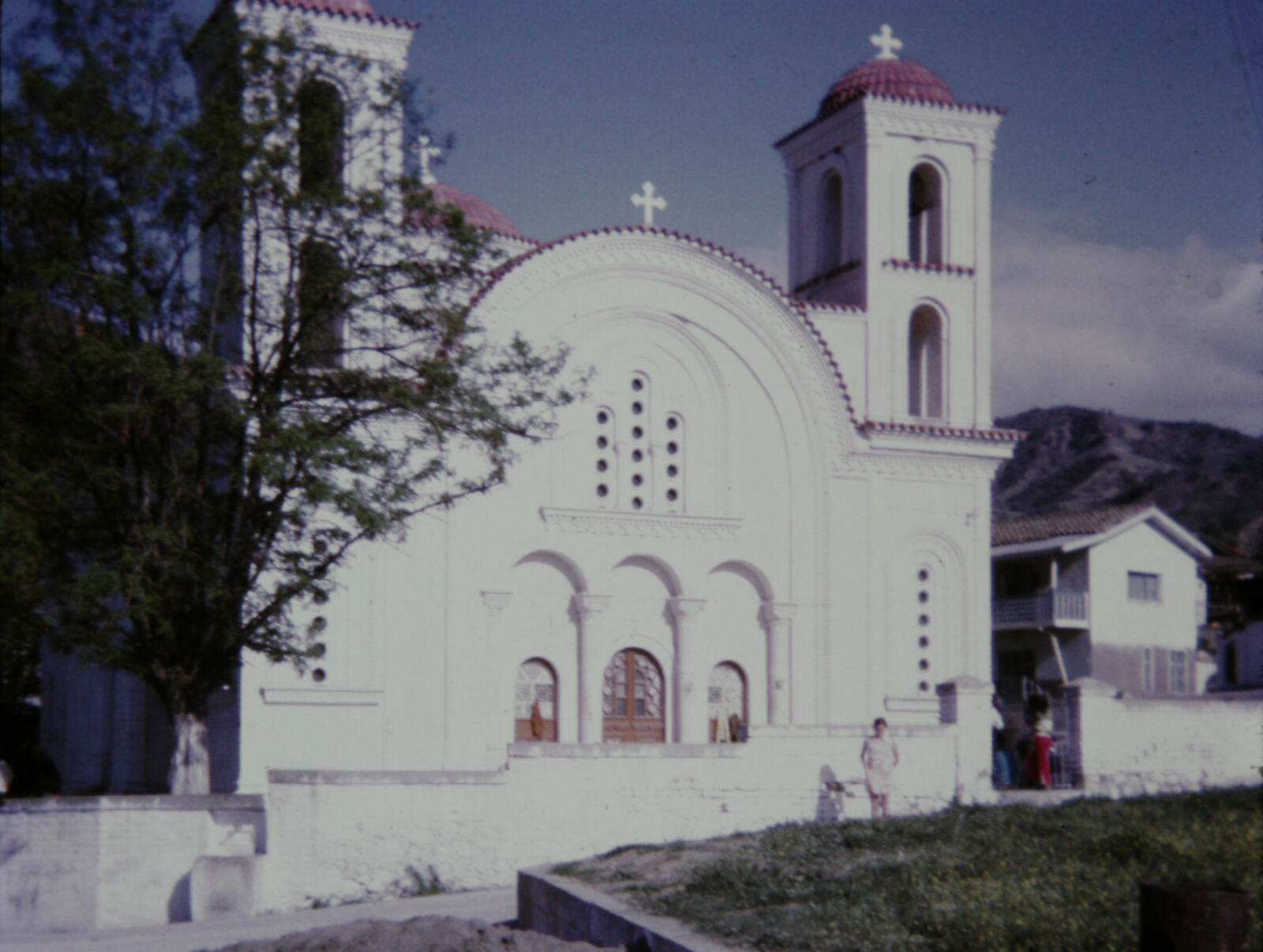 Church in Galata in Troodos, Cyprus