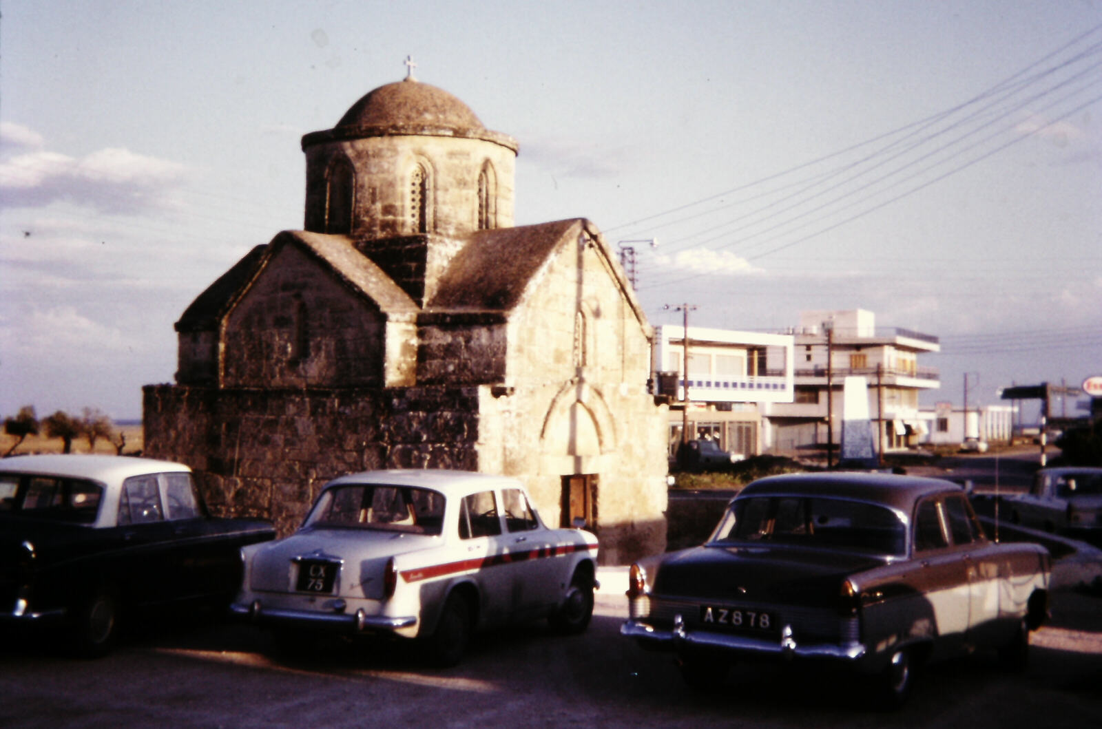 The church in Trikomo, Cyprus