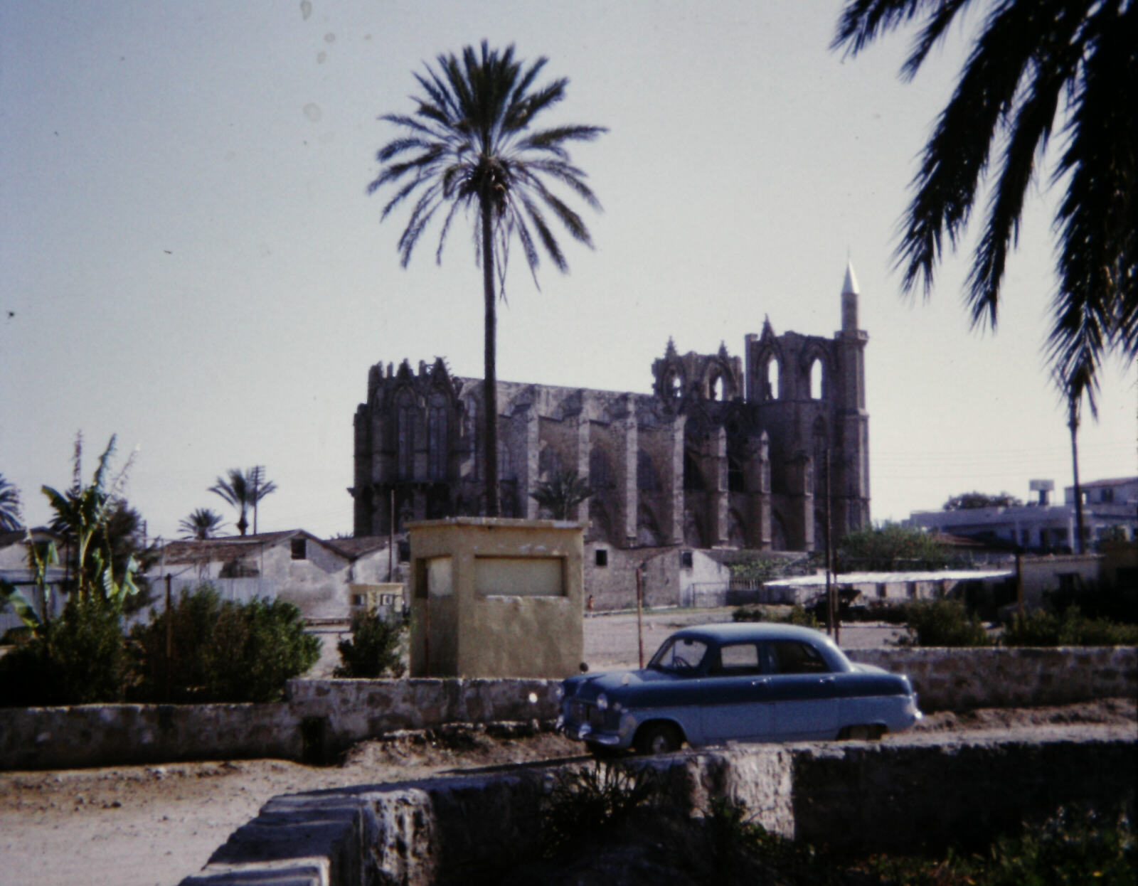 Former St Nicholas cathedral, now Lala Mustafa Pasha mosque, in Famagusta, Cyprus