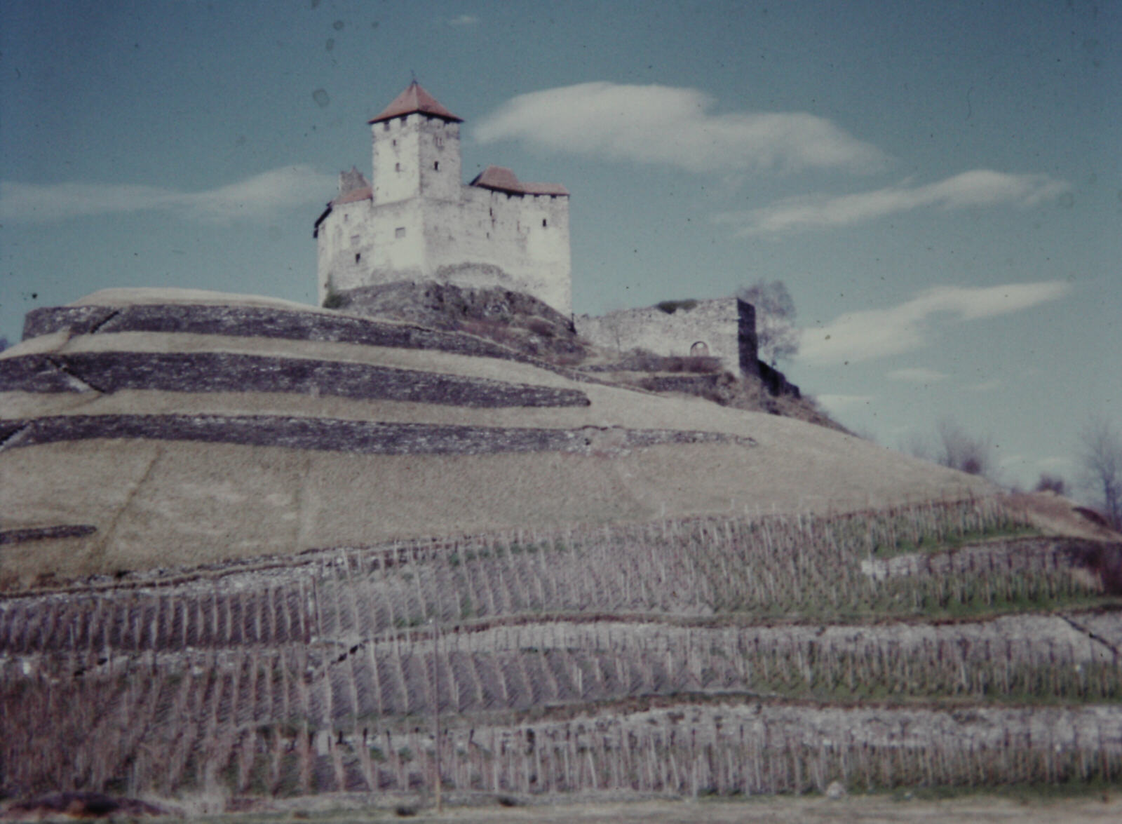 Balzers castle in Liechtenstein