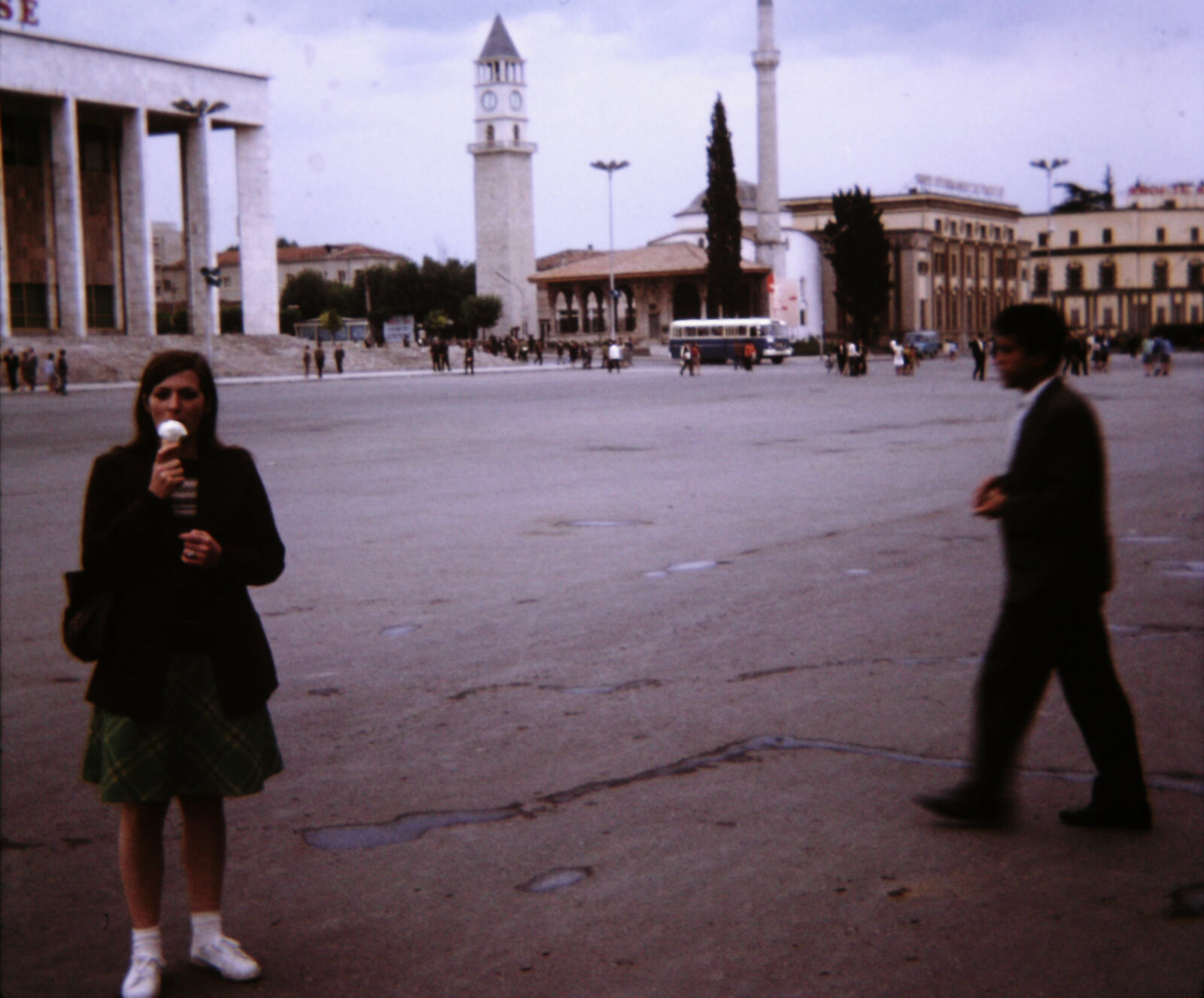 Main square in Tirana, Albania