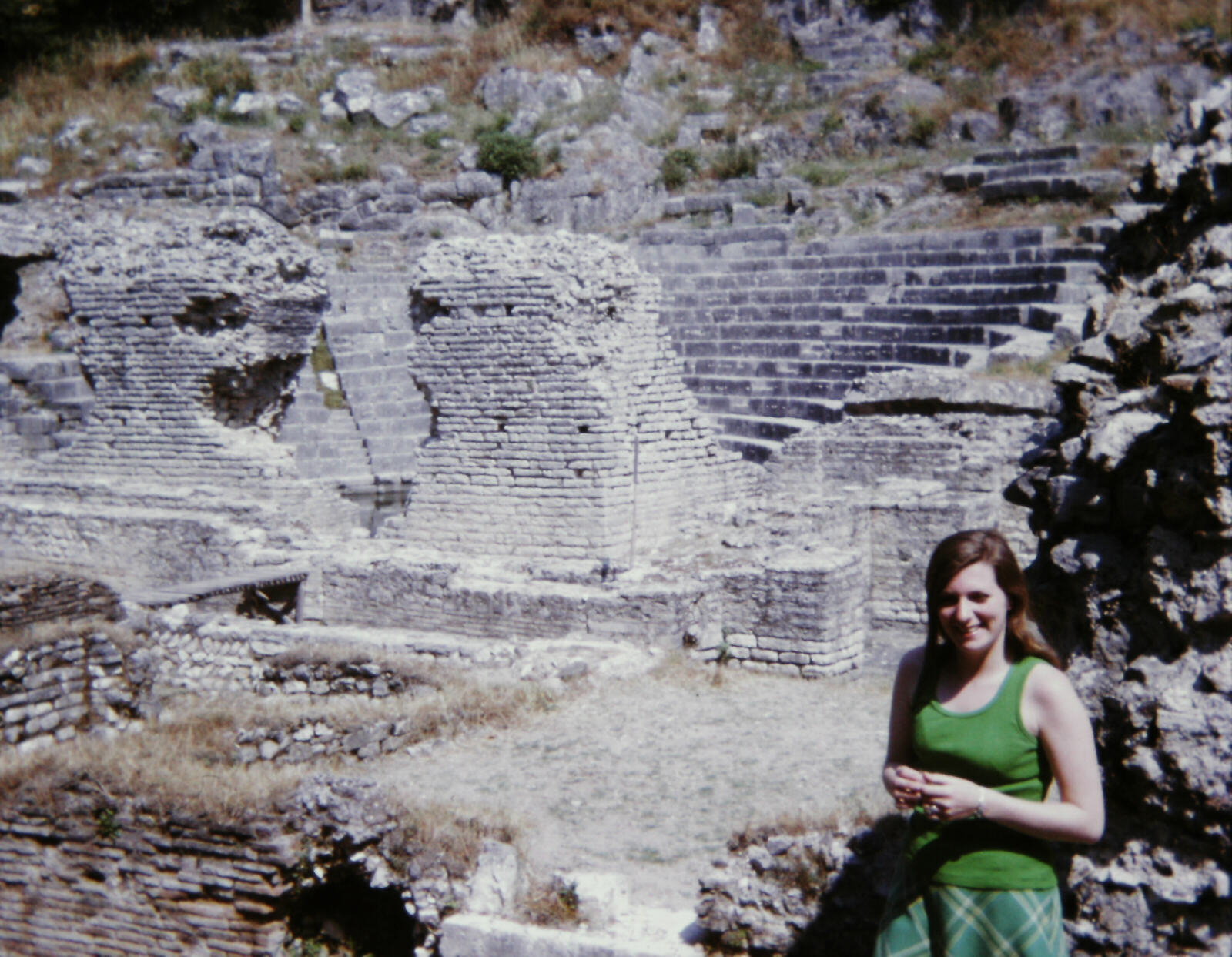 Roman ruins at Butrint, southern Albania