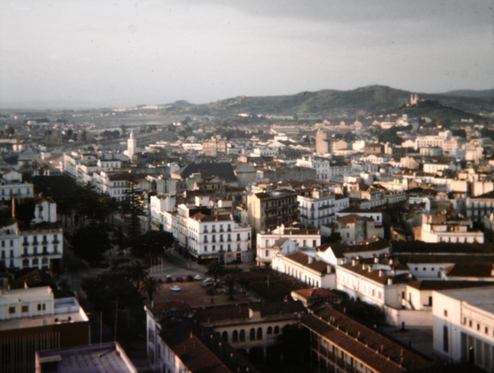 Annaba, Algeria, from the 14th floor of the Plaza hotel