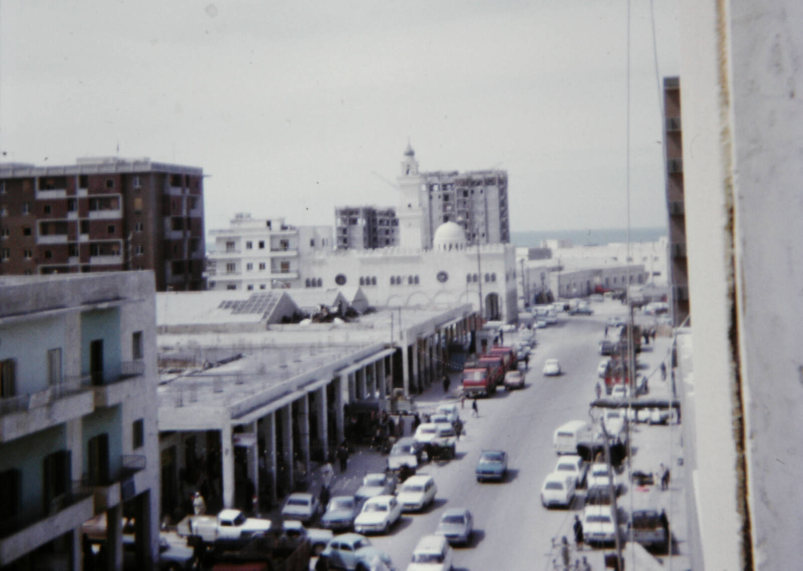 View from room 32 in Hotel Tripoli Moudern, Tripoli, Libya