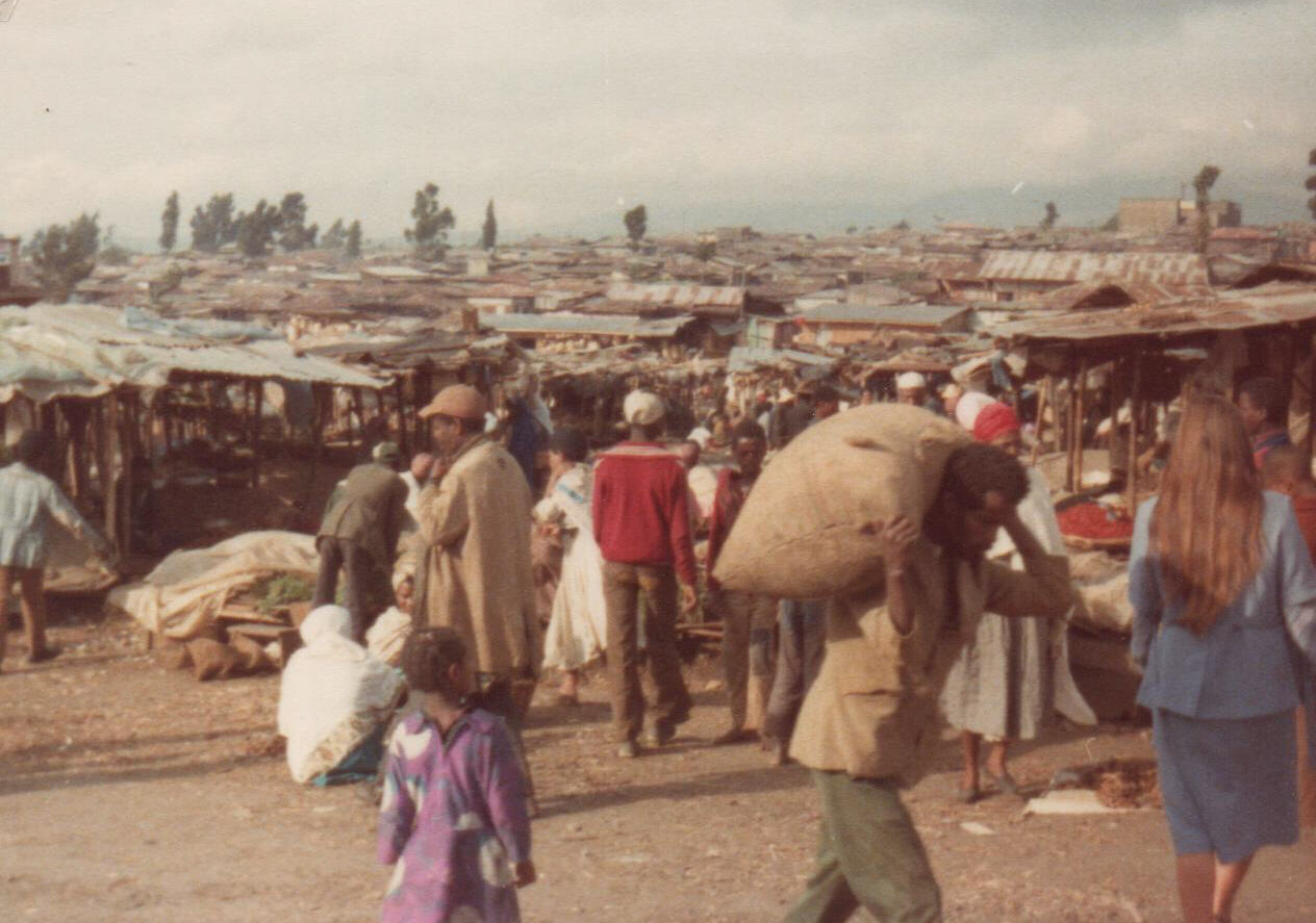 Addis Ababa market, Ethiopia