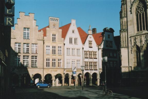 St Lamberti Church Square in Munster, Germany