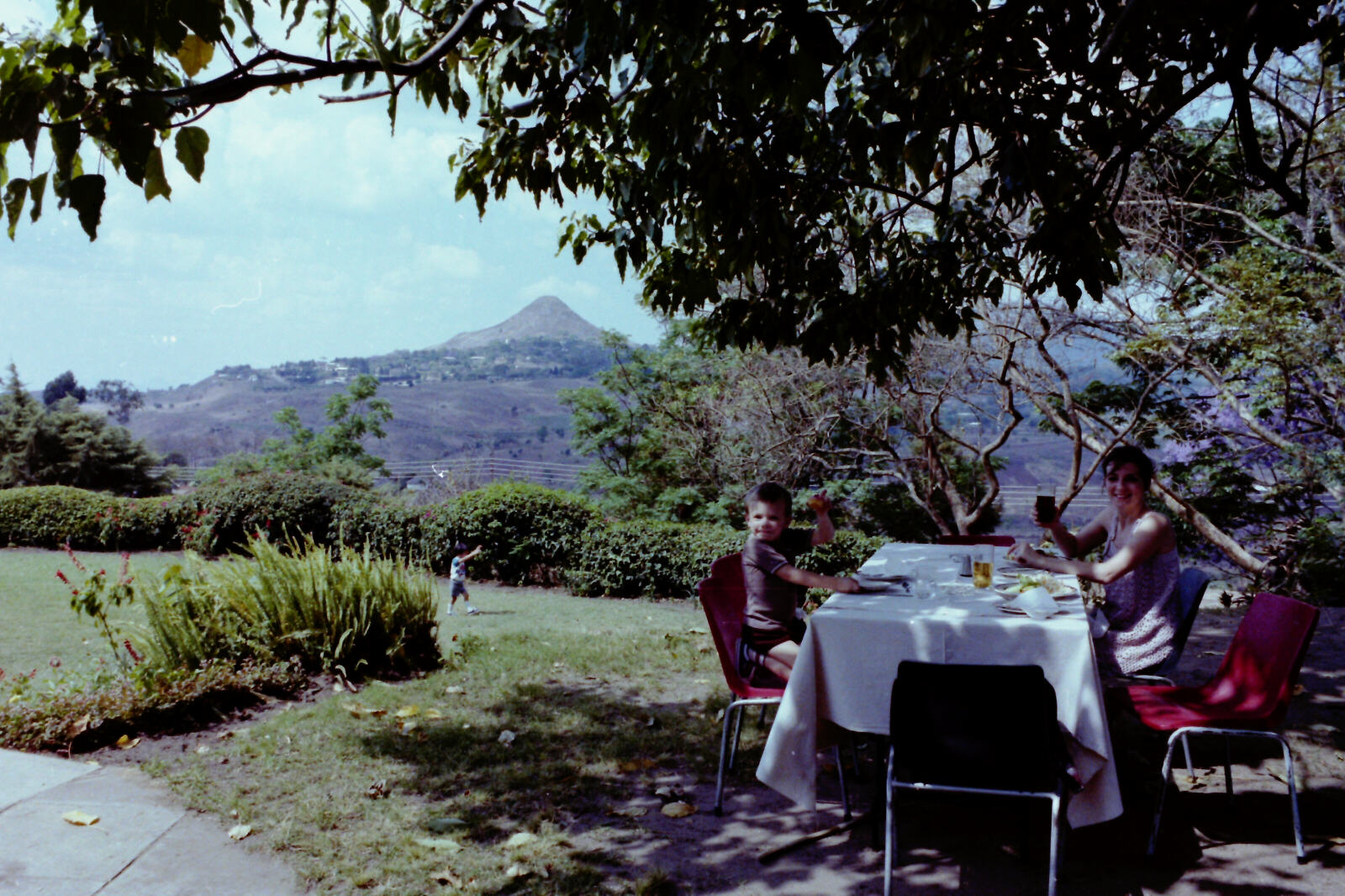 Lunch at Mount Soche hotel in Blantyre, Malawi