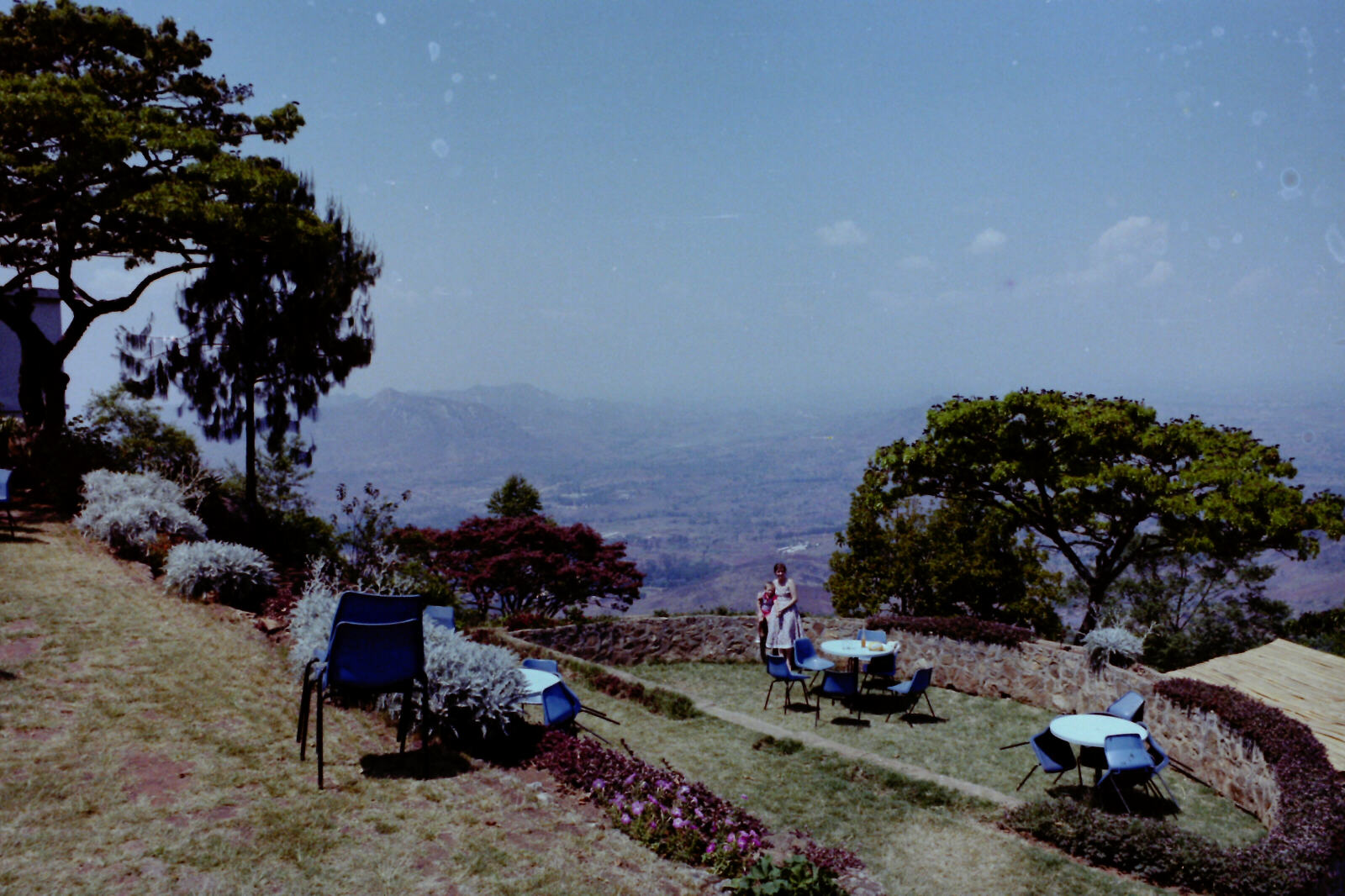 At the Ku Chawe Inn on the Zomba plateau in Malawi