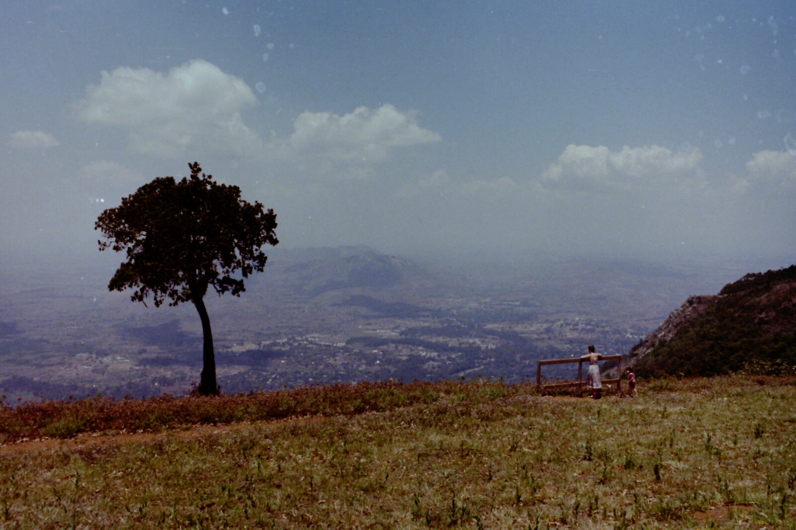 Impressive view from the Zomba plateau in Malawi