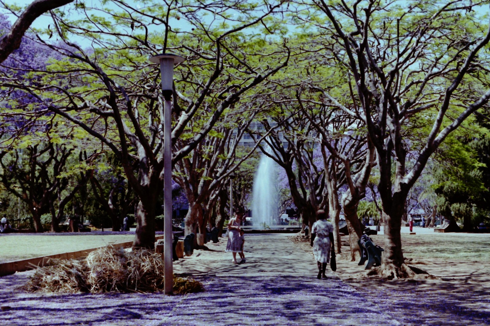 Cecil Square in Salisbury, Zimbabwe