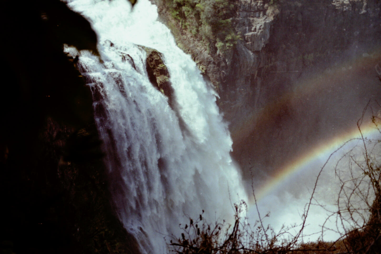 The Devil's Cataract at Victoria Falls, Zimbabwe