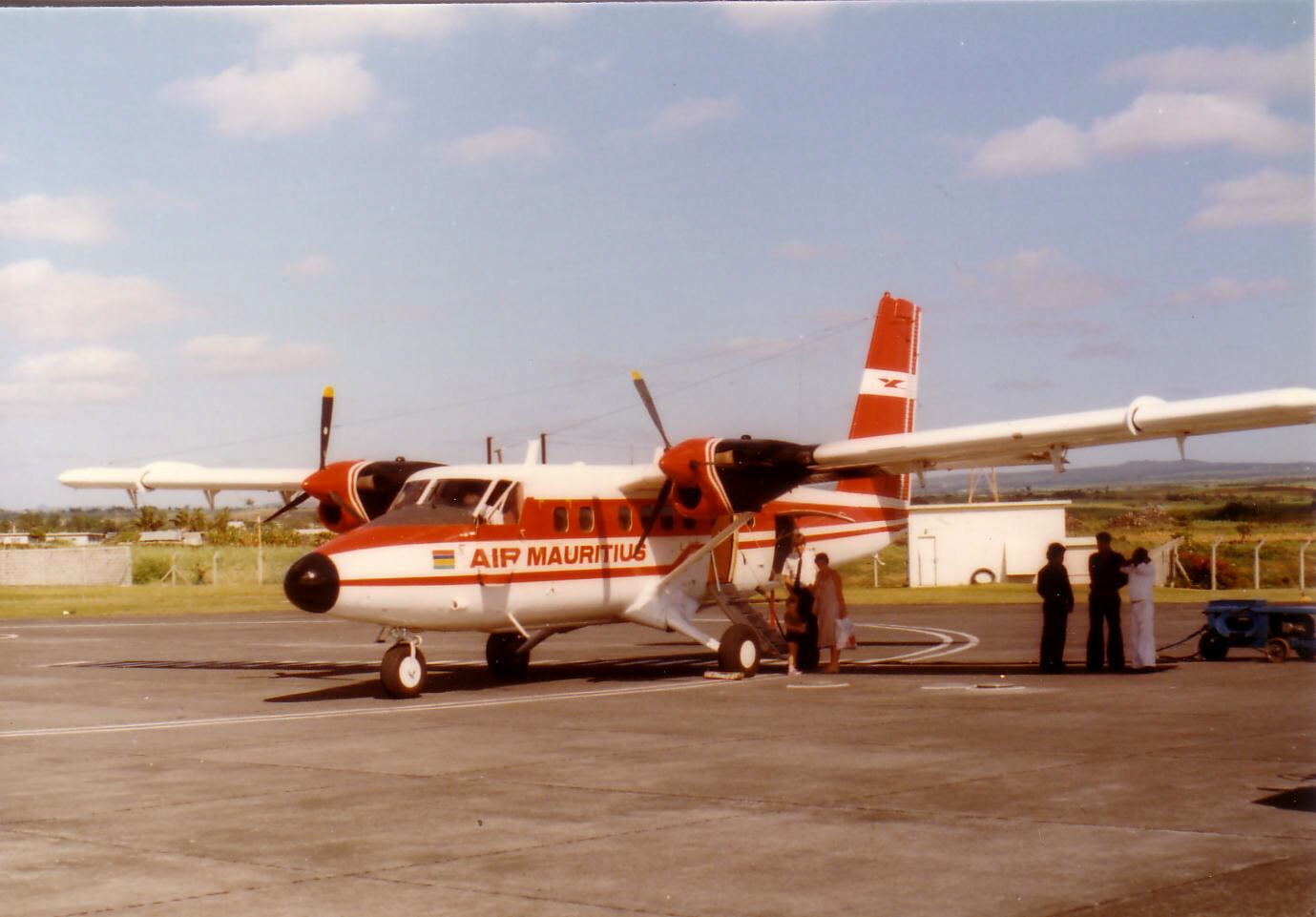 de Havilland Otter flight from Mauritius to Runion