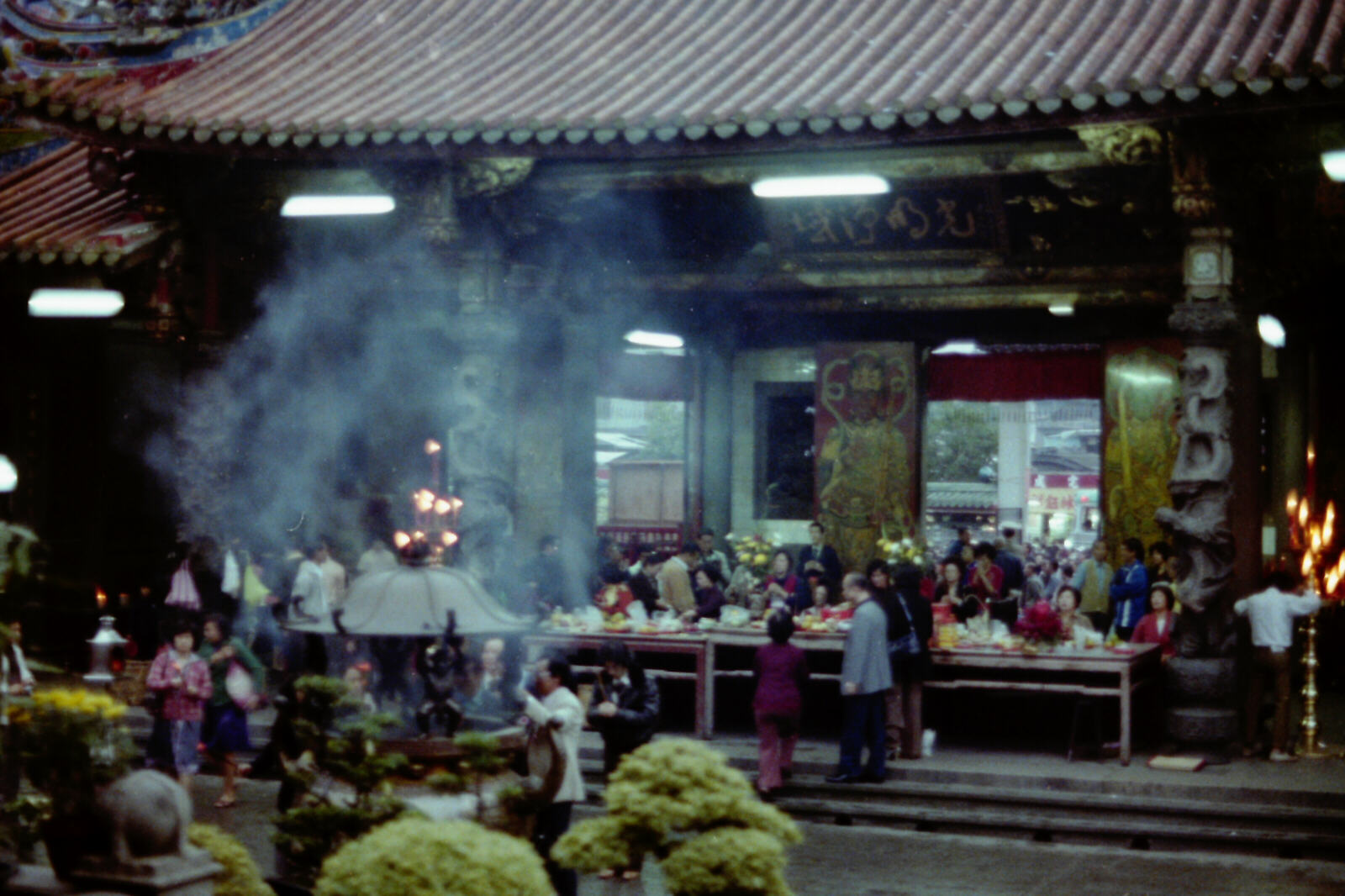 Lungshan Temple in Taipei, Taiwan