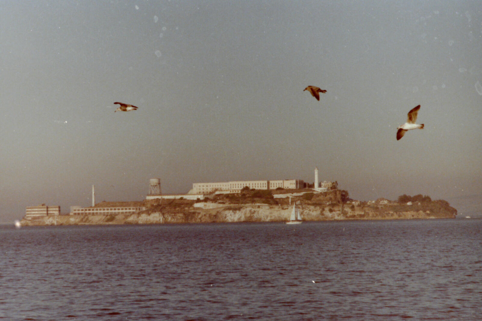 Alcatraz, in the bay near San Fransisco