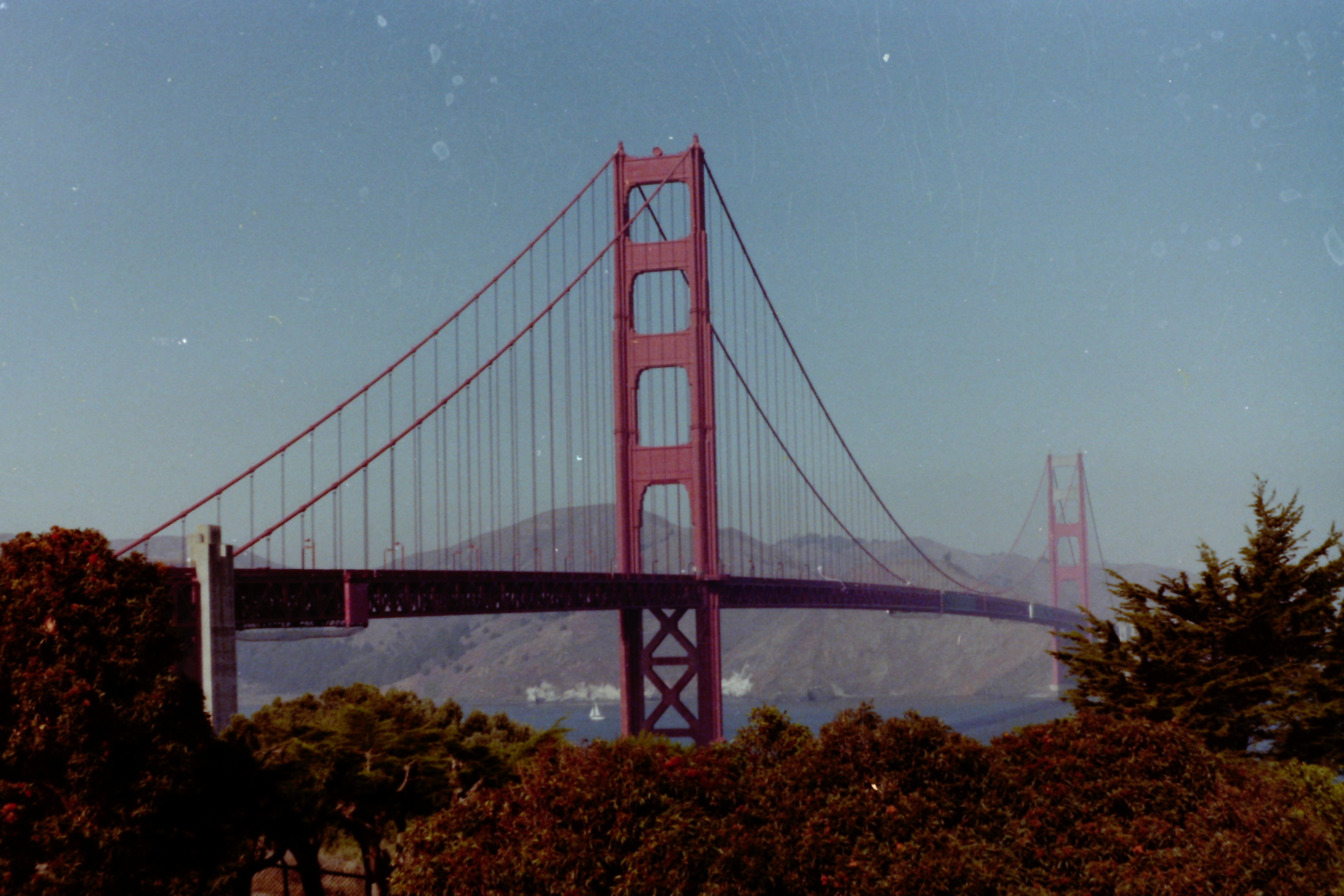 The Golden Gate bridge in San Fransisco