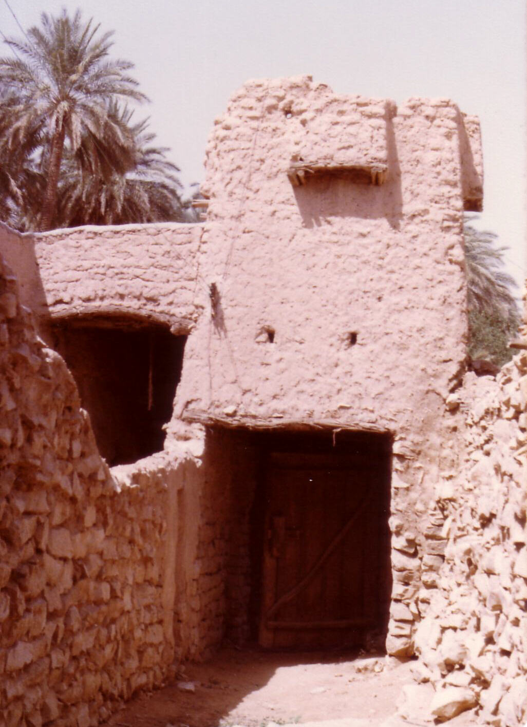 A gateway at Salbukh near Riyadh, Saudi Arabia