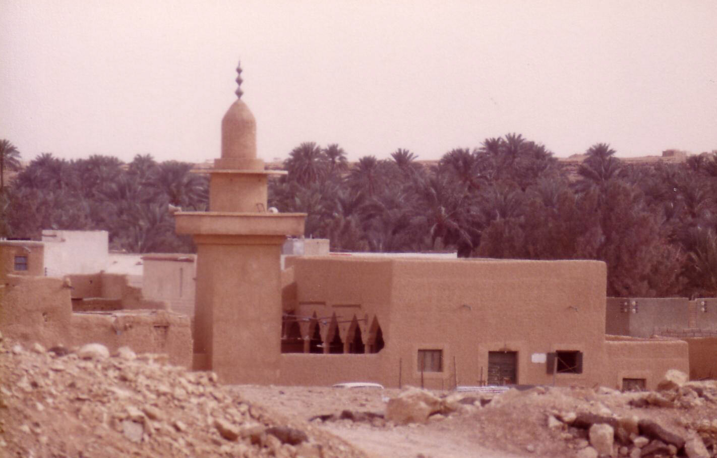 Mosque in Al Badiyah near Riyadh, Saudi Arabia