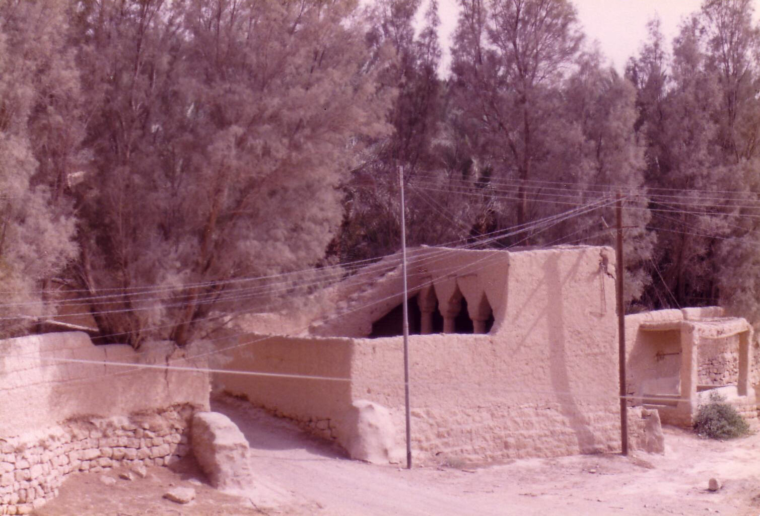 A little mosque in Al Diriyah near Riyadh, Saudi Arabia