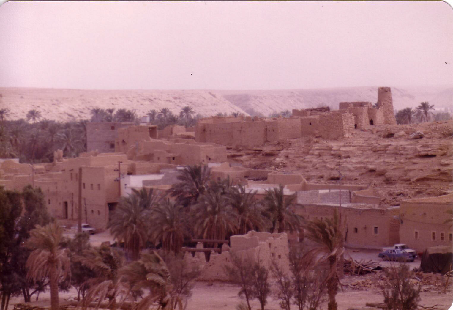 Arqah in Wadi Hanifah near Riyadh, Saudi Arabia