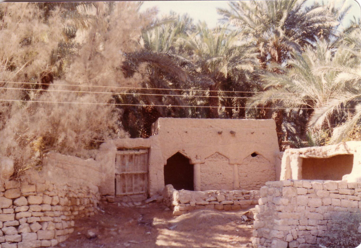 A little mosque in the wadi at Al Diriyah near Riyadh, Saudi Arabia