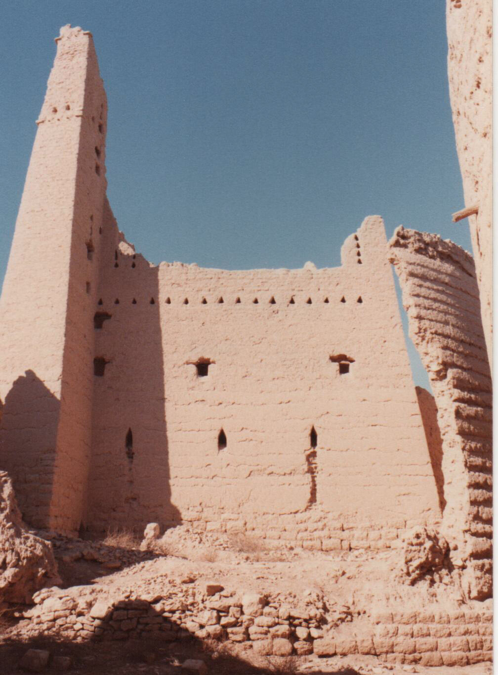 Possibly a former palace in Al Diriyah near Riyadh, Saudi Arabia