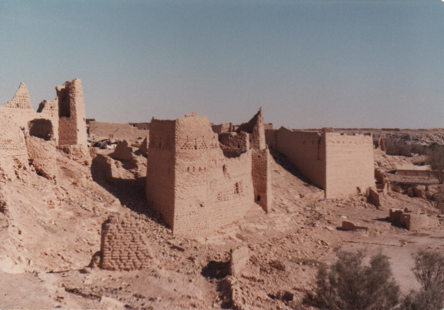 The ruins of Al Diriyah near Riyadh, Saudi Arabia