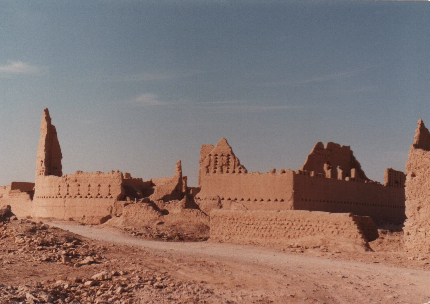 The ruins of Al Diriyah near Riyadh, Saudi Arabia