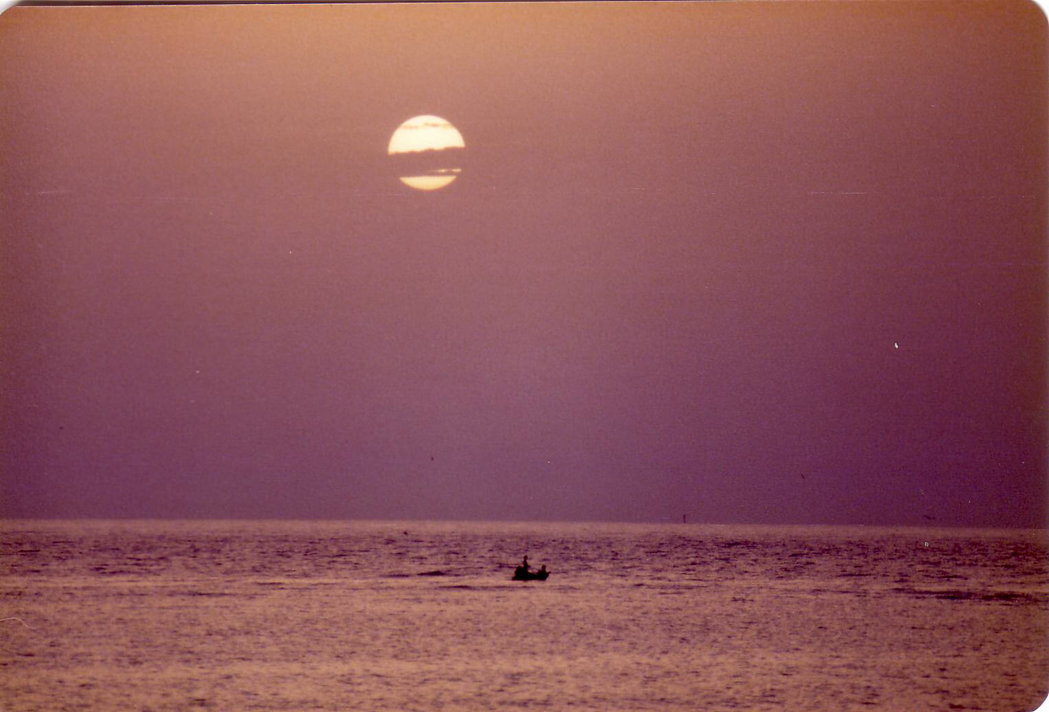 Fishing boat on the Red Sea at Rabigh near Jeddah, Saudi Arabia