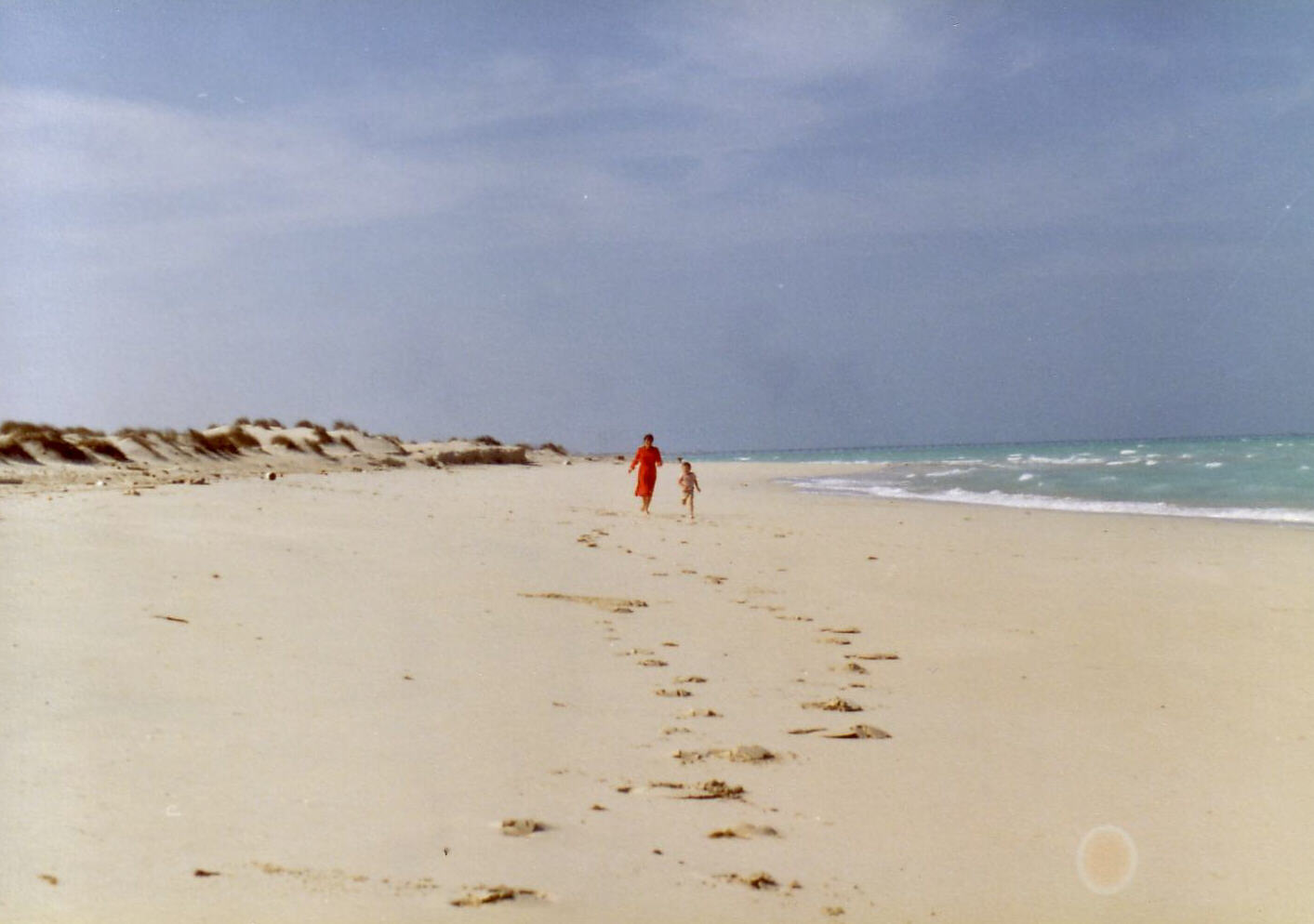 Deserted beach by Casino Rahima Albhri near Ras Tannurah, Saudi Arabia