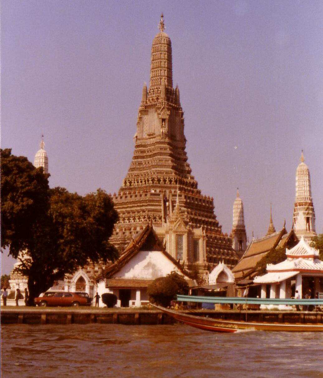 Wat Arun from the river, Bangkok