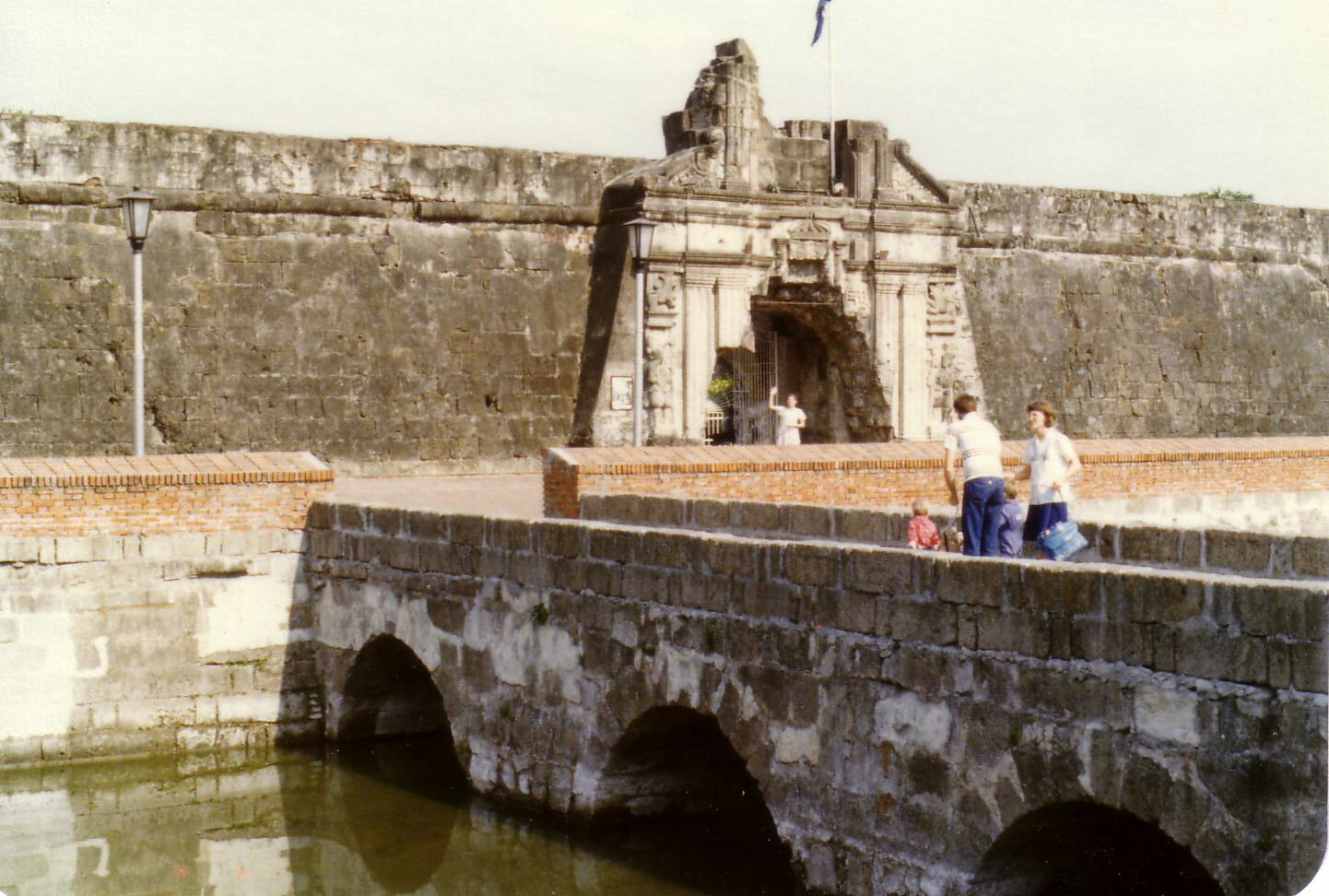 The entrance to Fort Santiago in Manila, Philippines