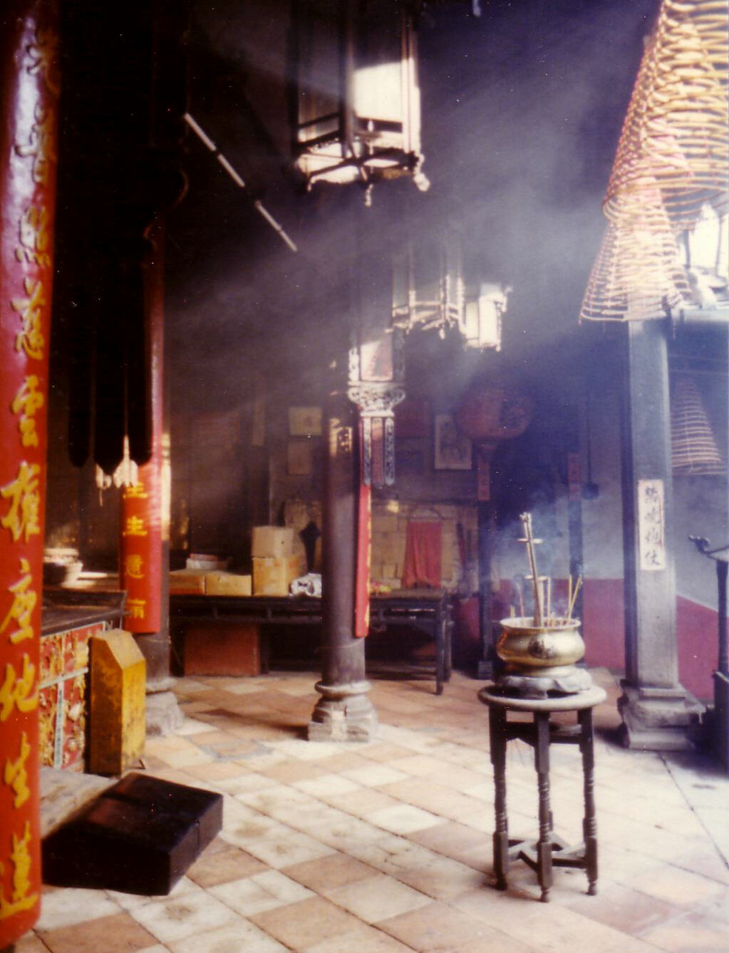 In the Kun Iam temple in Macau