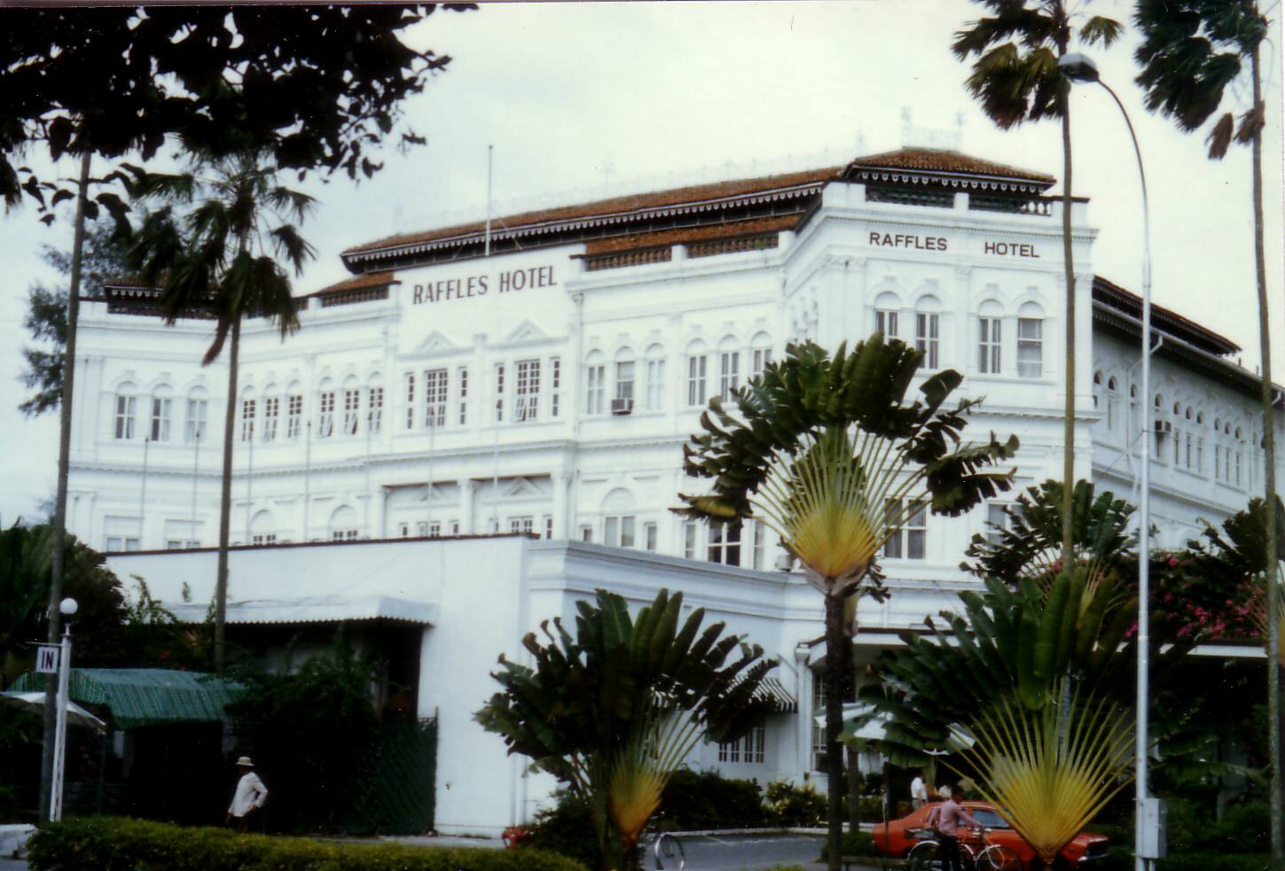 Historic Raffles Hotel in Singapore