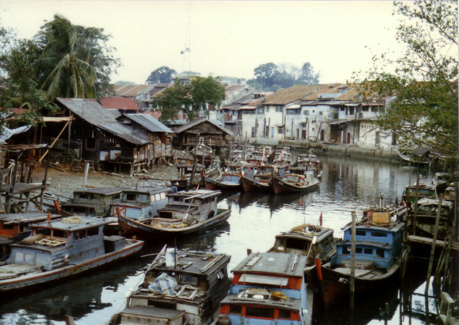 The Malacca River in Malacca, Malaysia