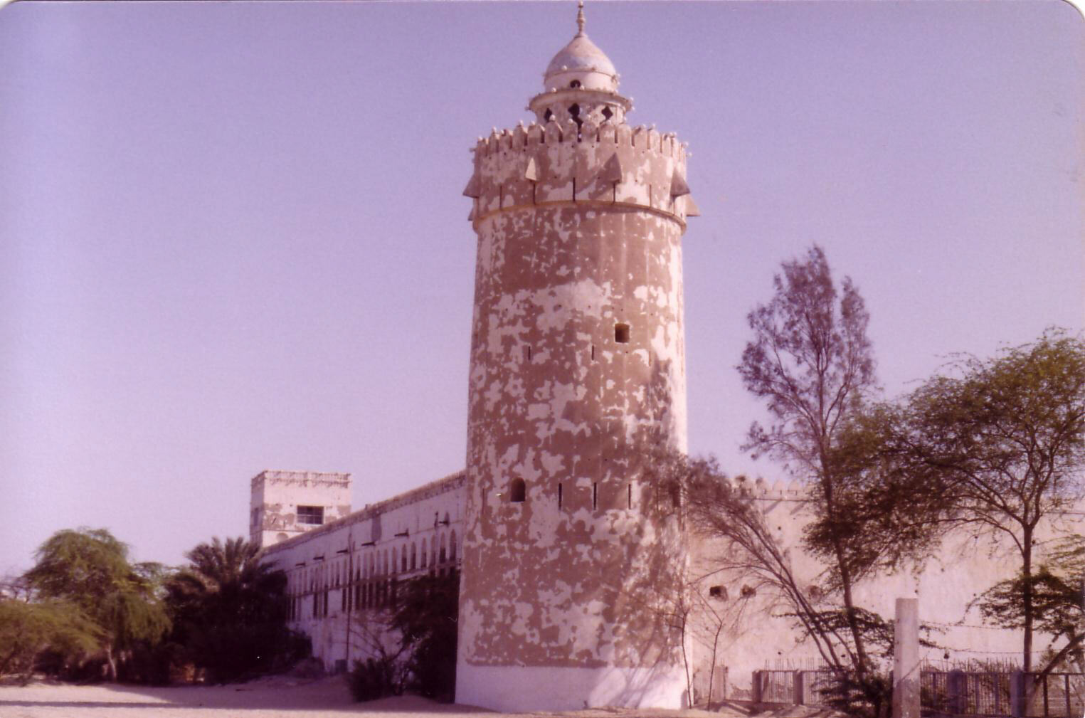 The old fort in Abu Dhabi, UAE