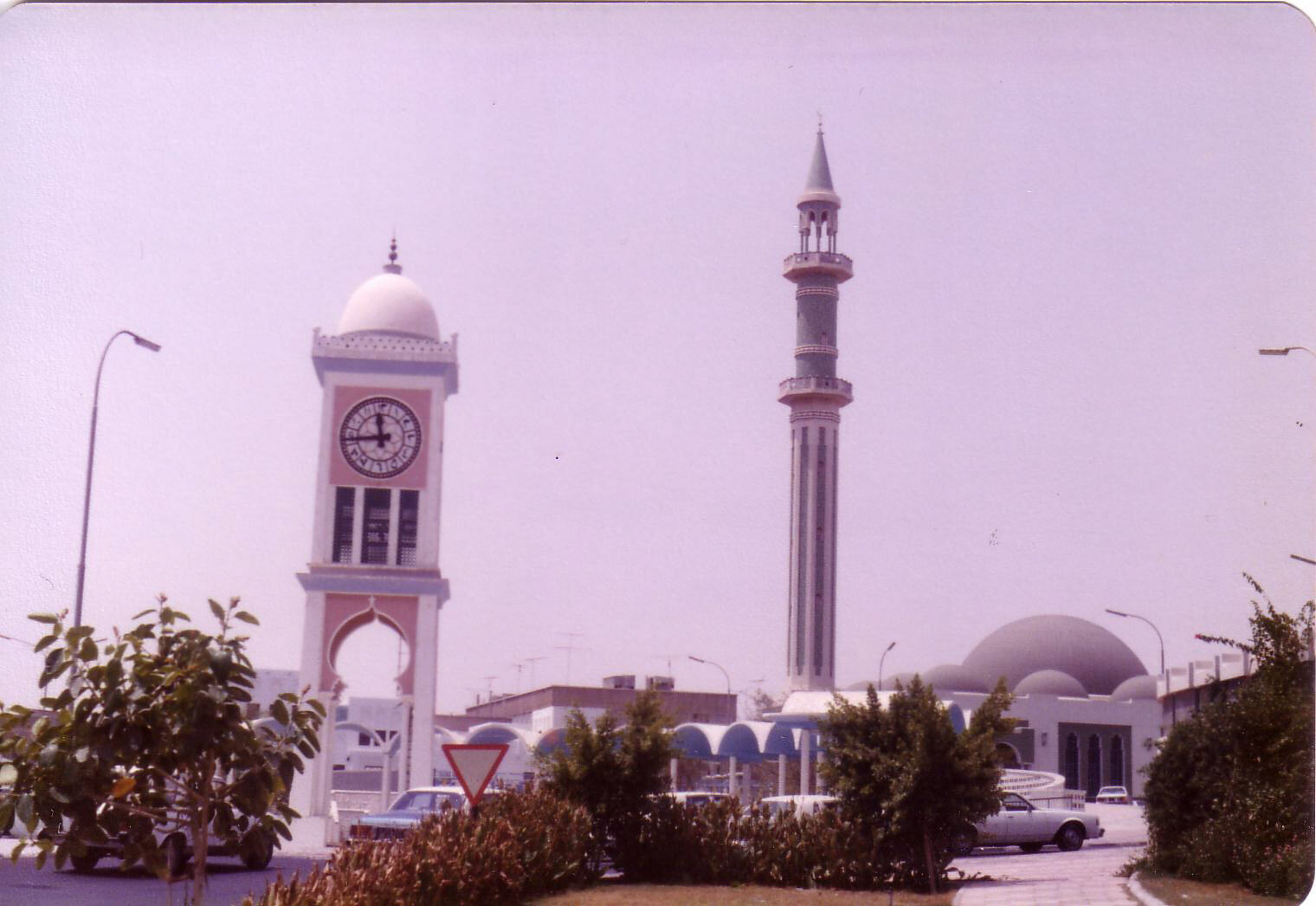 Clock Tower square in Doha, Qatar